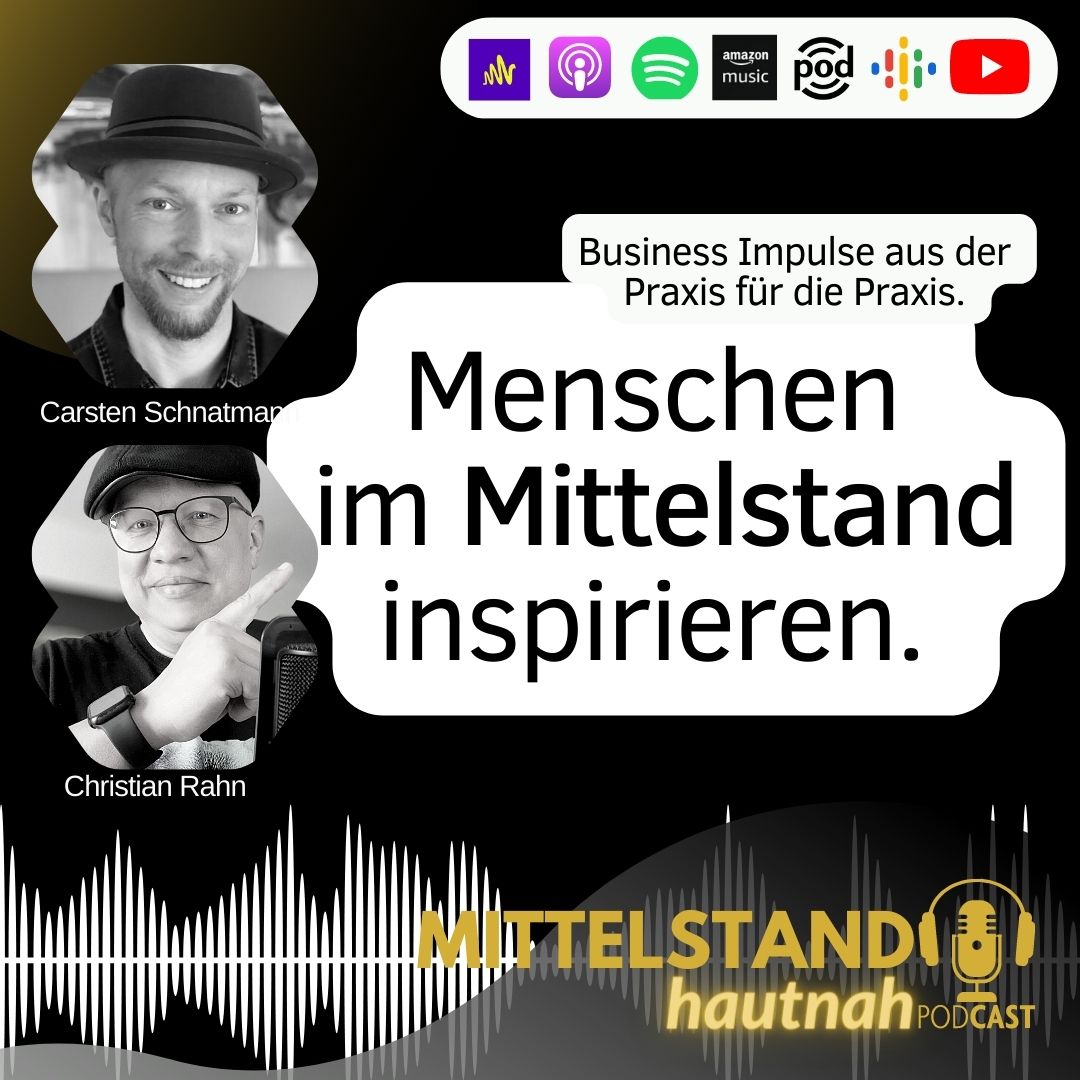Podcast Mittelstand hautnah Hybrid selling Christian Rahn cmo