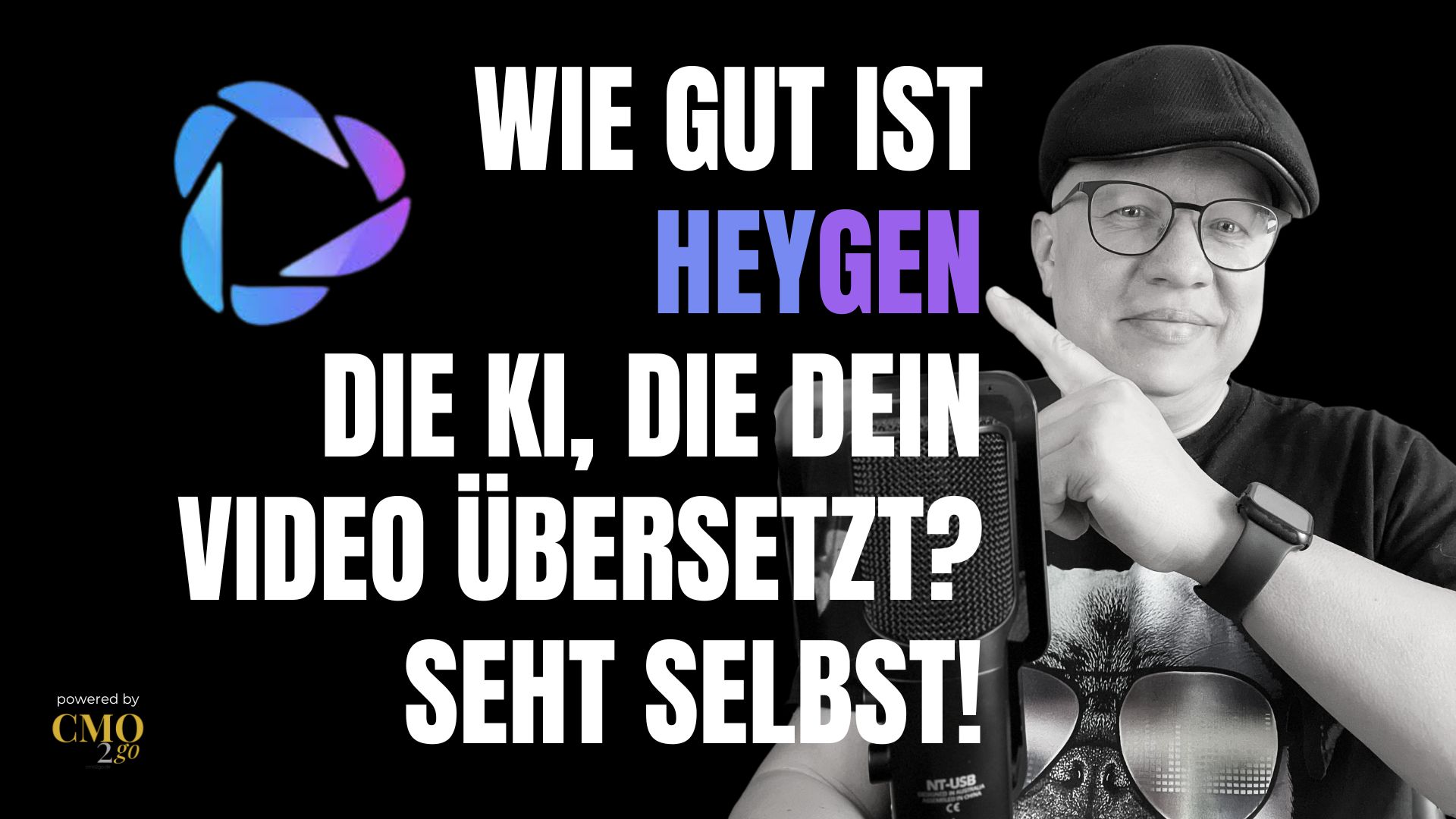 Test HeyGen KI Video Übersetzung