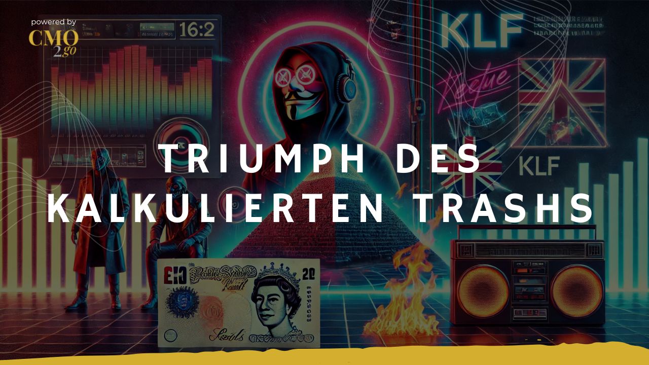 Futuristische Darstellung von Marketing wie KLF